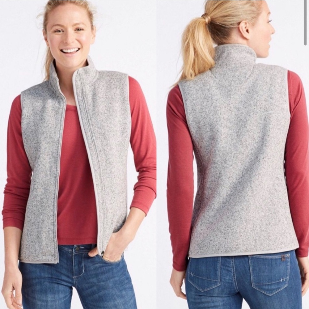 LL Bean Sweater Fleece Vest